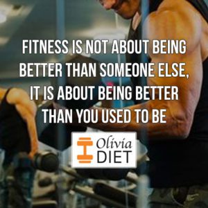 Fitness is not about being better than someone else