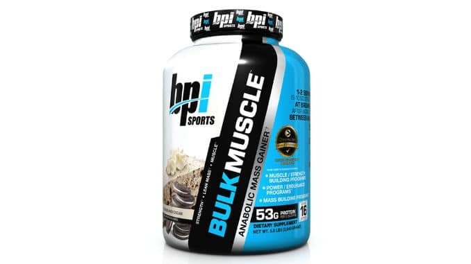 BPI Sports Bulk Muscle Protein Powder Weight Gainer Proteins