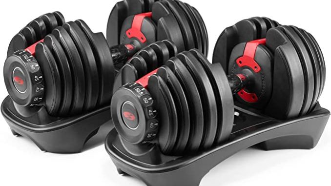 Bowflex SelectTech 552 Adjustable Dumbbells- Must Have Home Gym Equipments