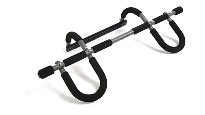 Stamina Doorway Trainer Plus (Black, Chrome)- Must Have Home Gym Equipments