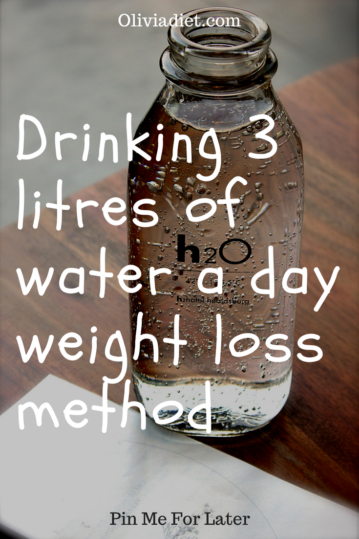 4 litres of water a day weight loss