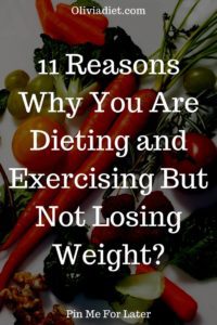 Dieting and Exercising But Not Losing Weight