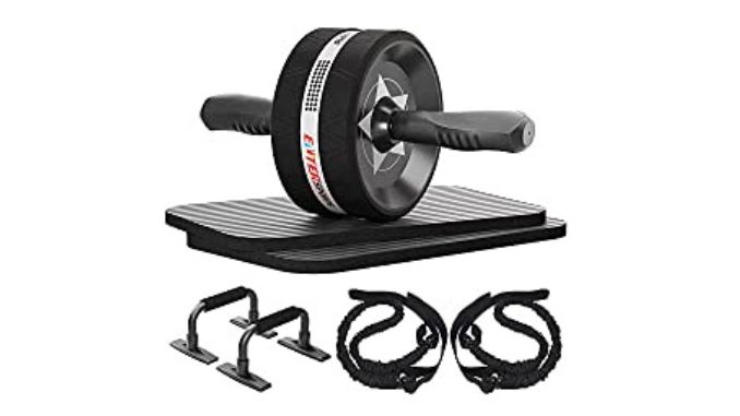 EnterSports 6-in-1 Ab Roller Kit