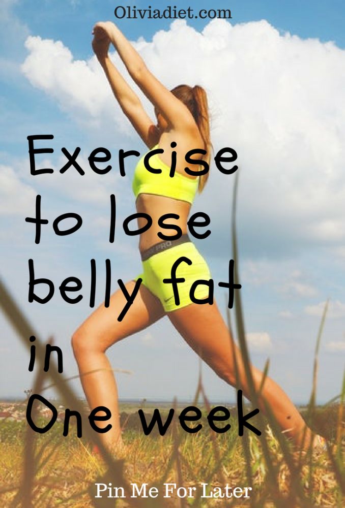 Lose Belly Fat In 1 Week