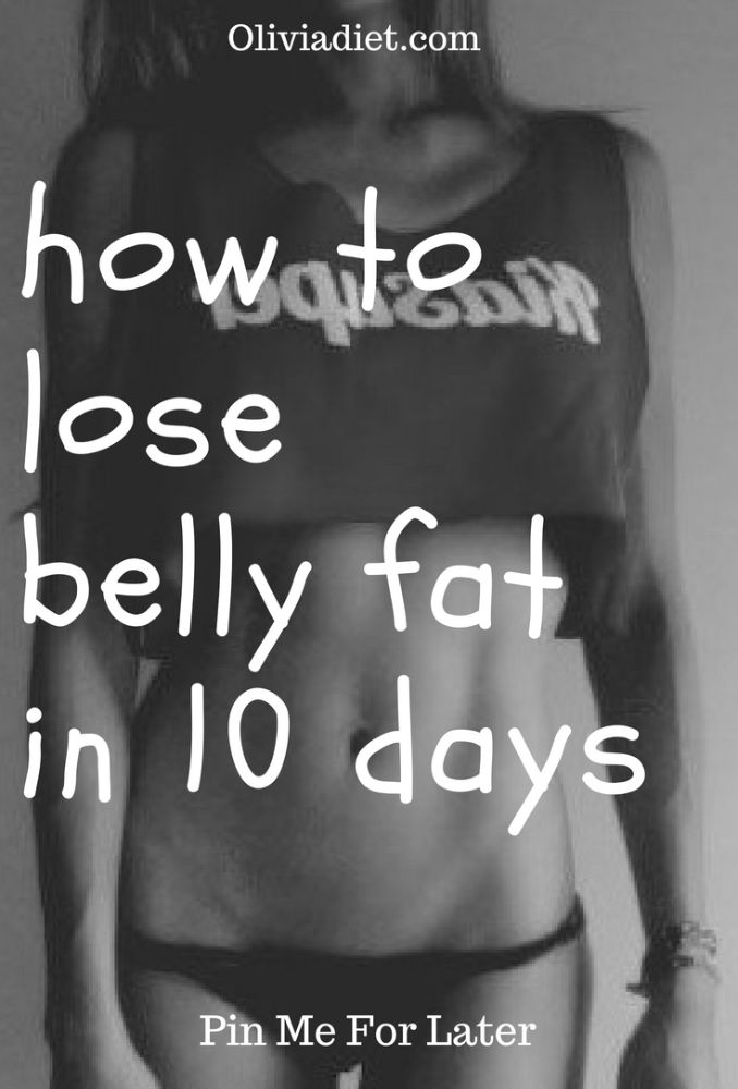 Lose Belly Fat In 10 Days