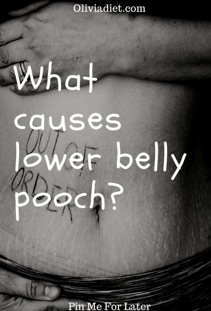 What Causes Lower Belly Pooch?