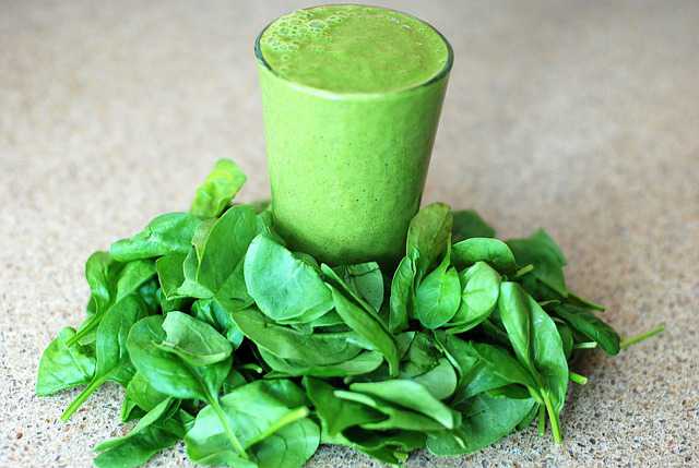 Weight Loss Green Smoothies: spinach green smoothie