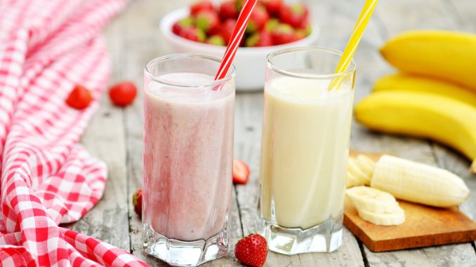 Banana Milkshake Smoothie