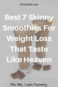 Best Skinny Smoothies For Weight Loss
