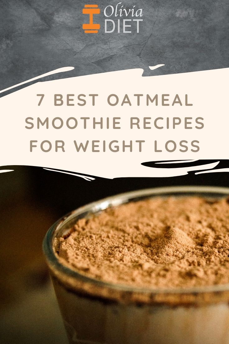 Oatmeal Smoothies For Weight Loss
