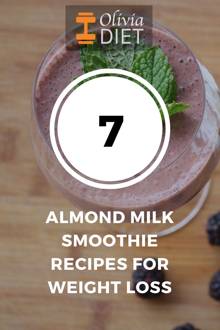 almond milk smoothies for weight loss