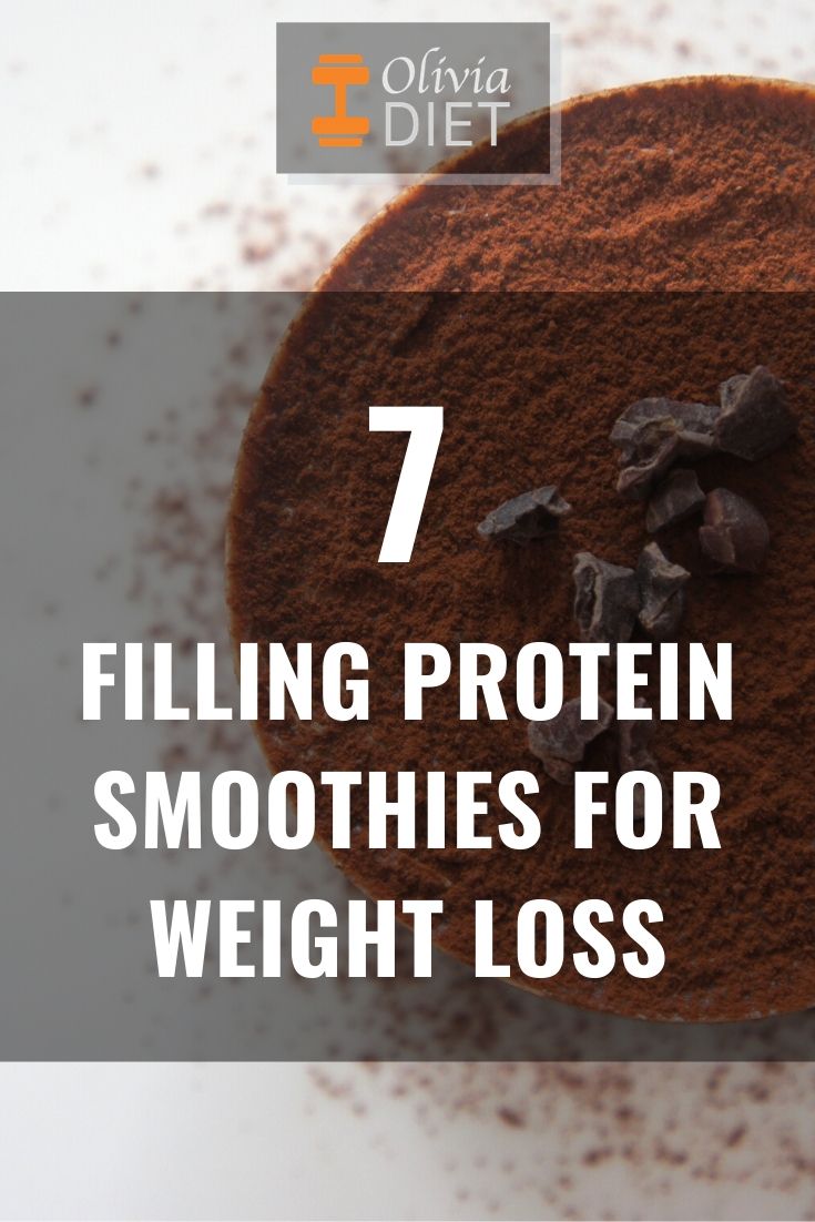 filling protein smoothies for weight loss