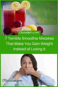 Smoothie Mistakes That Make You Gain Weight