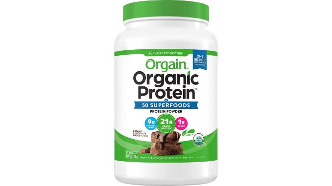 Orgain Organic Plant-Based Protein Powder