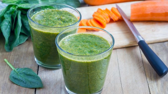 spinach carrot smoothie