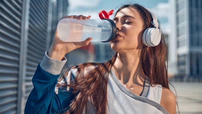 Woman Drinking Water - Diabetes And Weight Loss