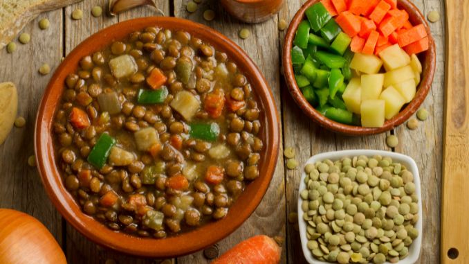 Vegetable Lentil Soup - Souping Diet
