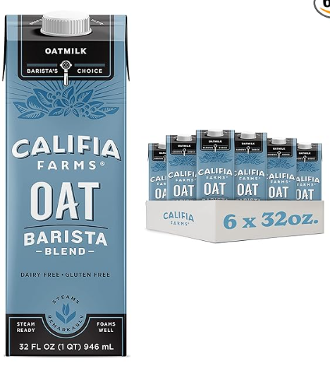 Califia Farms Oat - Best Milk for Gut Health