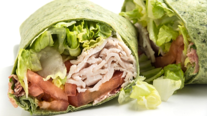 Turkey and Veggie Lettuce Wraps