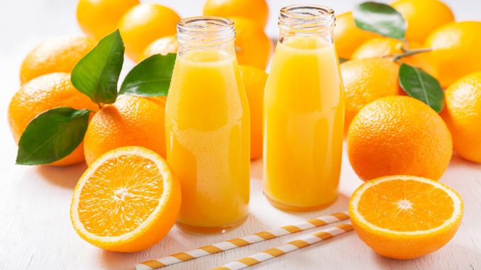 fresh orange juice - Liver Detox Juice