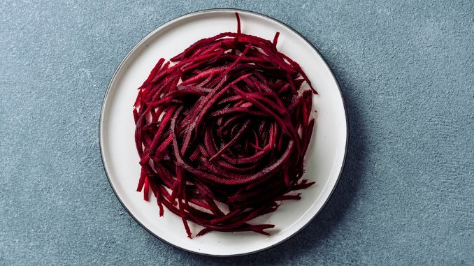 Beet Noodles