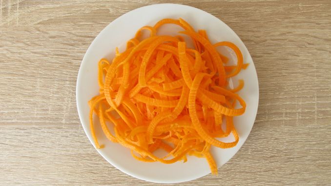 carrot noodles