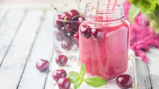 Cherry Almond Smoothie