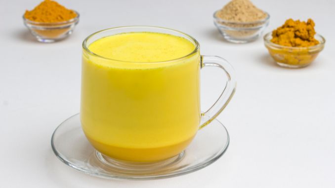 Golden Milk Recovery Drink