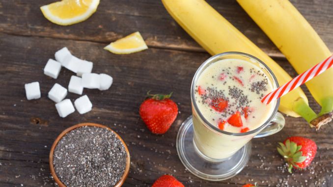 Vanilla Chia Recovery Shake - recovery drink recipe