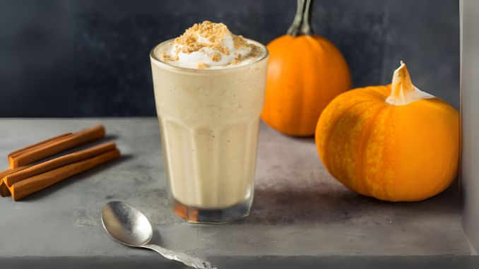 5. Pumpkin Spice Protein Shake - recovery drink recipe